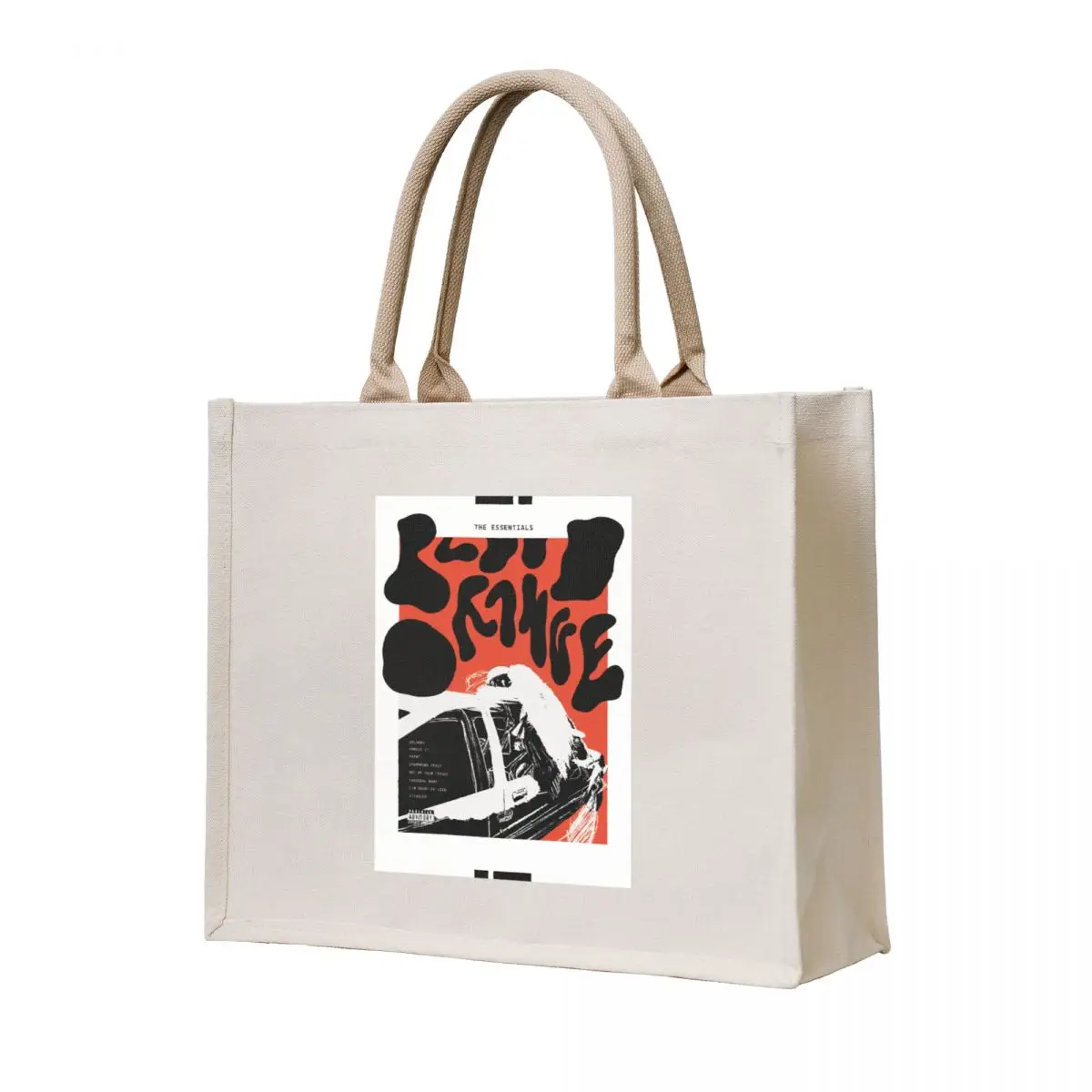 

Blood Orange Essentials Poster Tote Bag university shopper bag Shopper handbag Large bags for women
