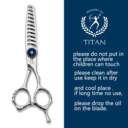 TITAN professional hair scissors cutting thinning hair barber tool new item hairdressing shear 6inch vg10 steel cnc