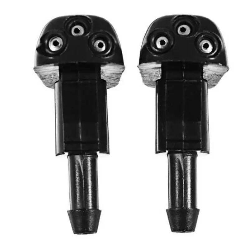 High Reliability New High Quality Washer Jet Nozzle Front Windshield 2Pcs Set 76880-SCA-S11 Fluid Spray Plastic
