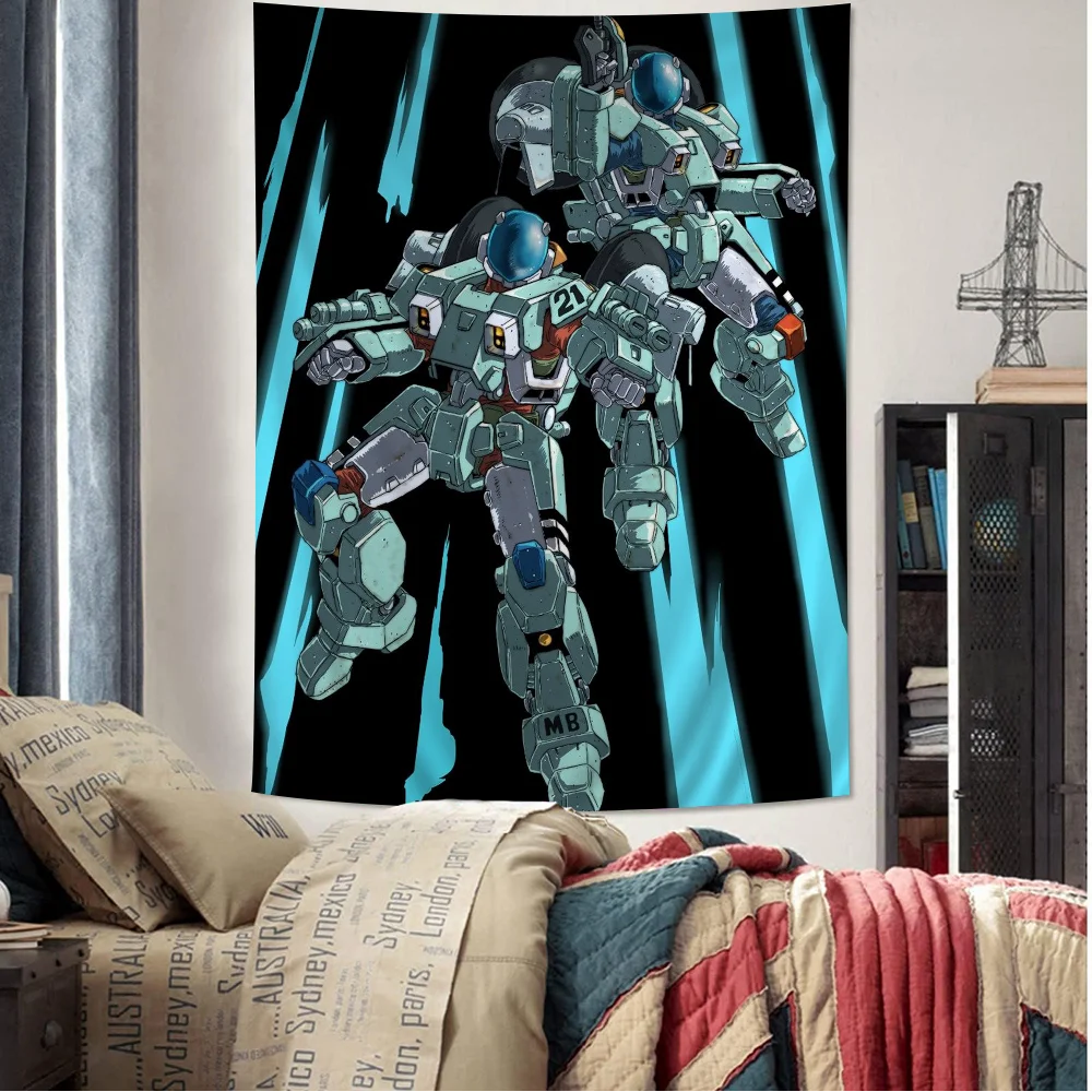 

Anime R-Robotech Hanging Bohemian Tapestry Hanging Tarot Hippie Wall Rugs Dorm Japanese Tapestry