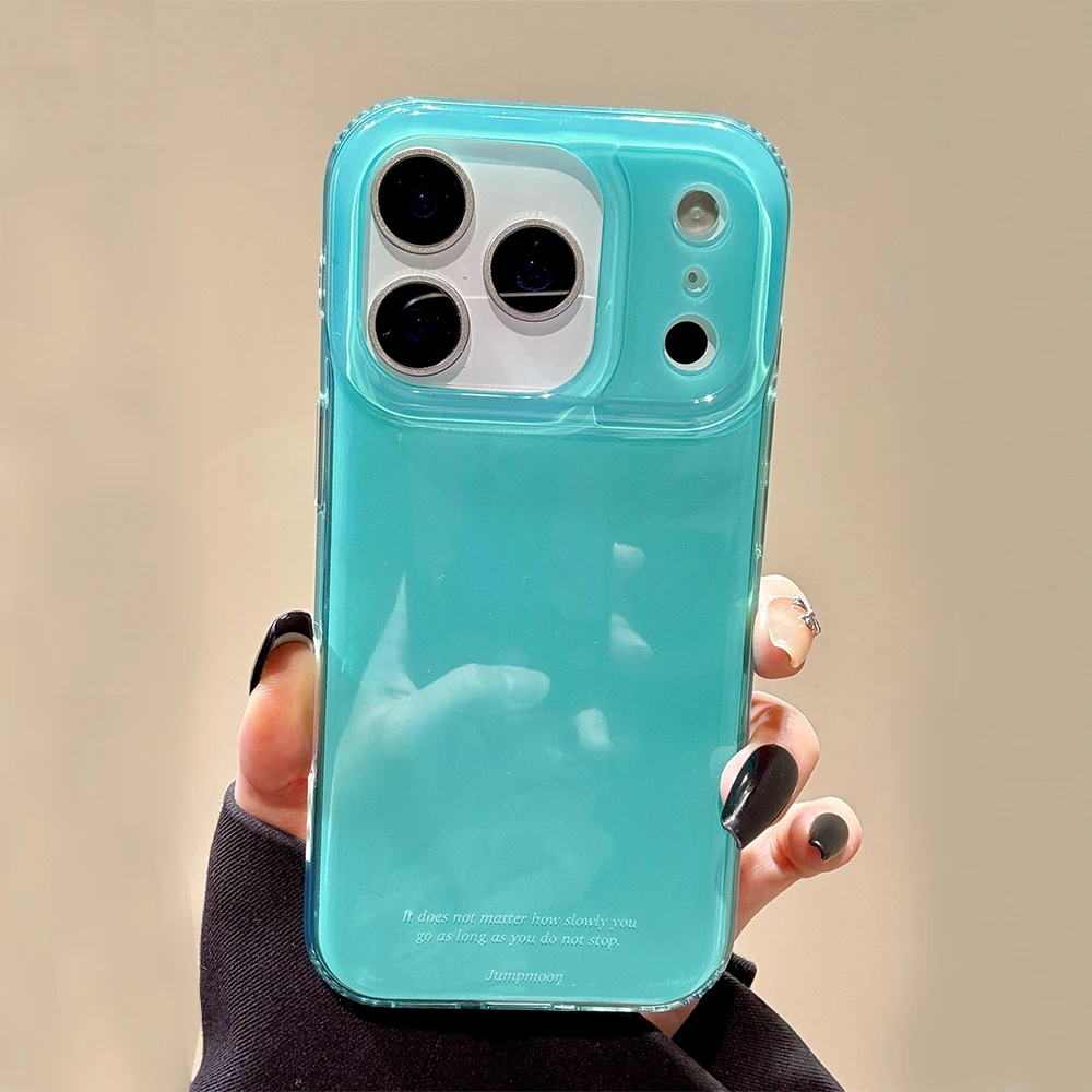 Einfache einfarbige blaue Handyhülle für iPhone 17 16 15 14 13 Pro Max, niedliche stoßfeste Schutzhülle für iPhone 17 Pro Max
