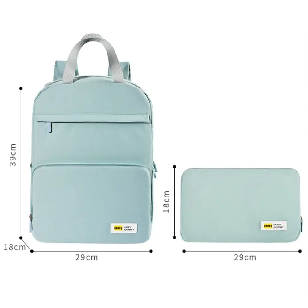 High Quality Polyester Versatile Backpack Foldable 6 Colors School Student Backpack Washable Travel Bags Unisex