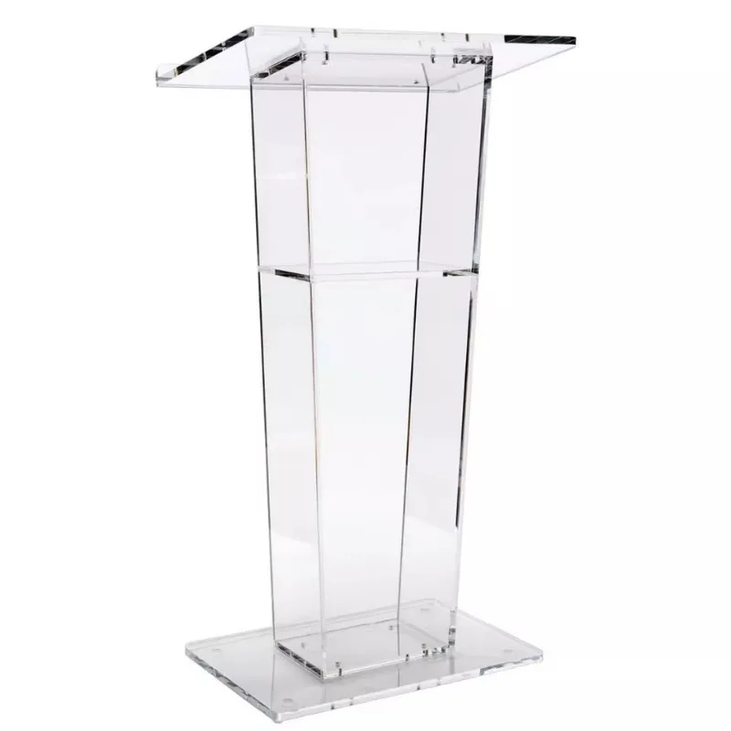 

Clear Acrylic Lectern Podium School Furniture