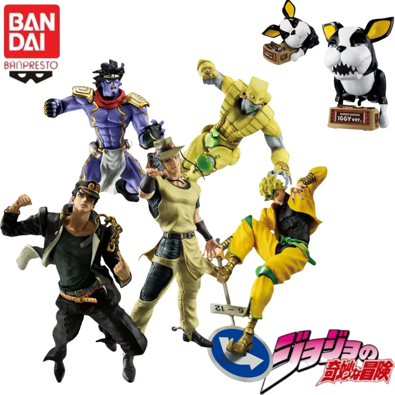 

В наличии 100% оригинал Bandai Ichiban Kuji Jojo No Kimou Na Bouken Kujo Jotaro Star Platinum Dio Brando The World