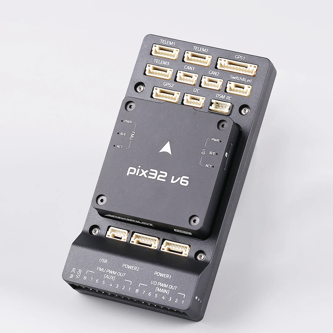 

Плата-держатель Holybro Pix32 V6 FC, совместимая со стандартными и мини-базами Pixhawk, для мультироторных и фиксированных дронов