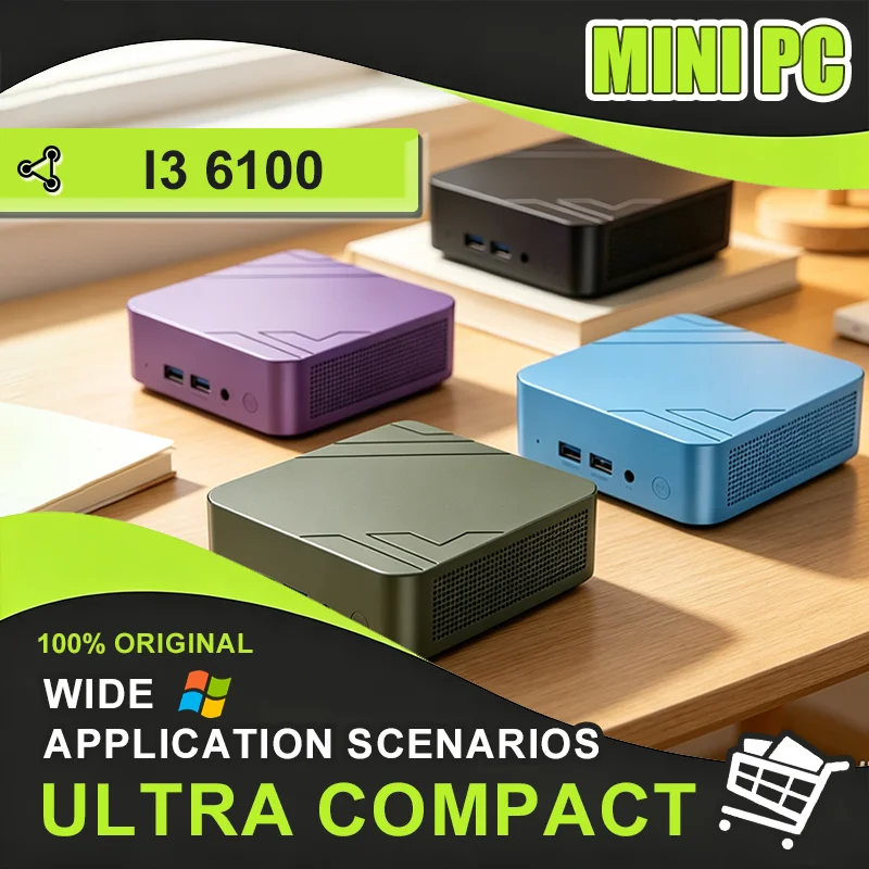 Pc Gaming I3 - Nuevo Mini PC Intel Core i3-6100