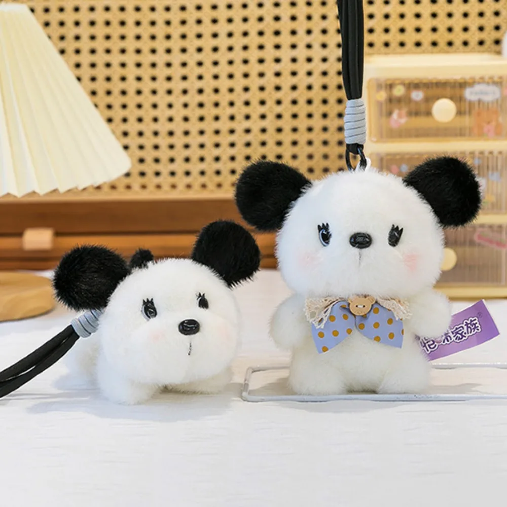 

Cute Little Bear Animal Doll Pendant Mouse Fluffy Cat Plush Toy Keychain Comfort Cartoon Dog Plush Doll Keychain Kids Gifts
