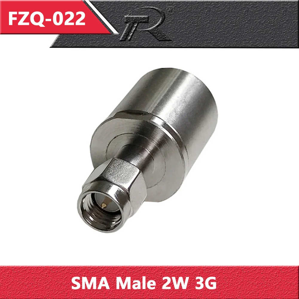 1PC RF Coaxial Termination Dummy Load 2W 3GHz-6GHz 50Ohm SMA Male Plug Connector Nickel Plated for RF Accessories