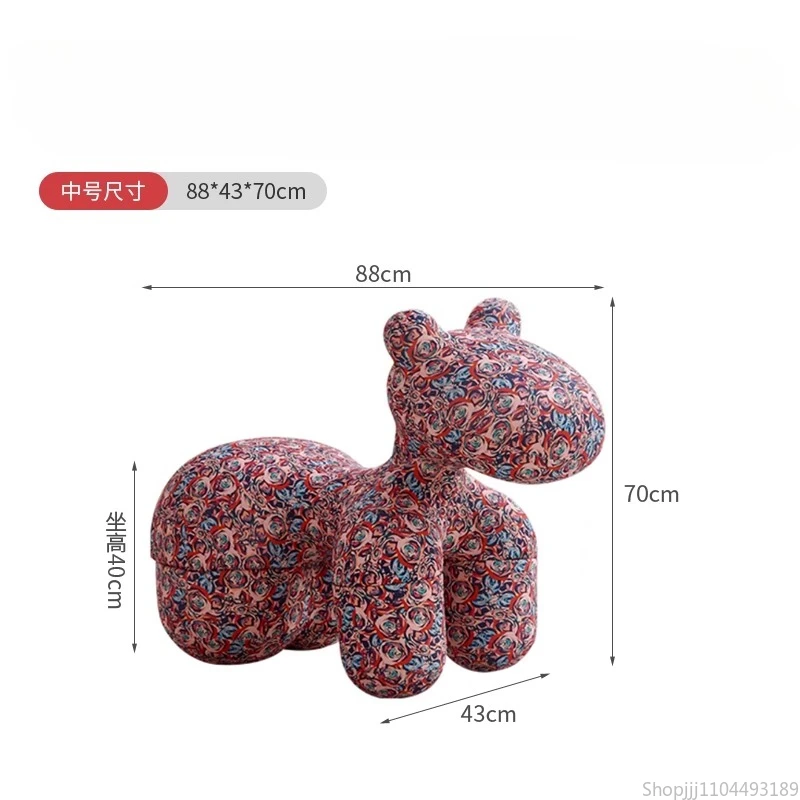 

Creative Animal Chairs Living Room chairs Trendy Decorations Ornaments Skin-friendly Fabrics Family Furniture