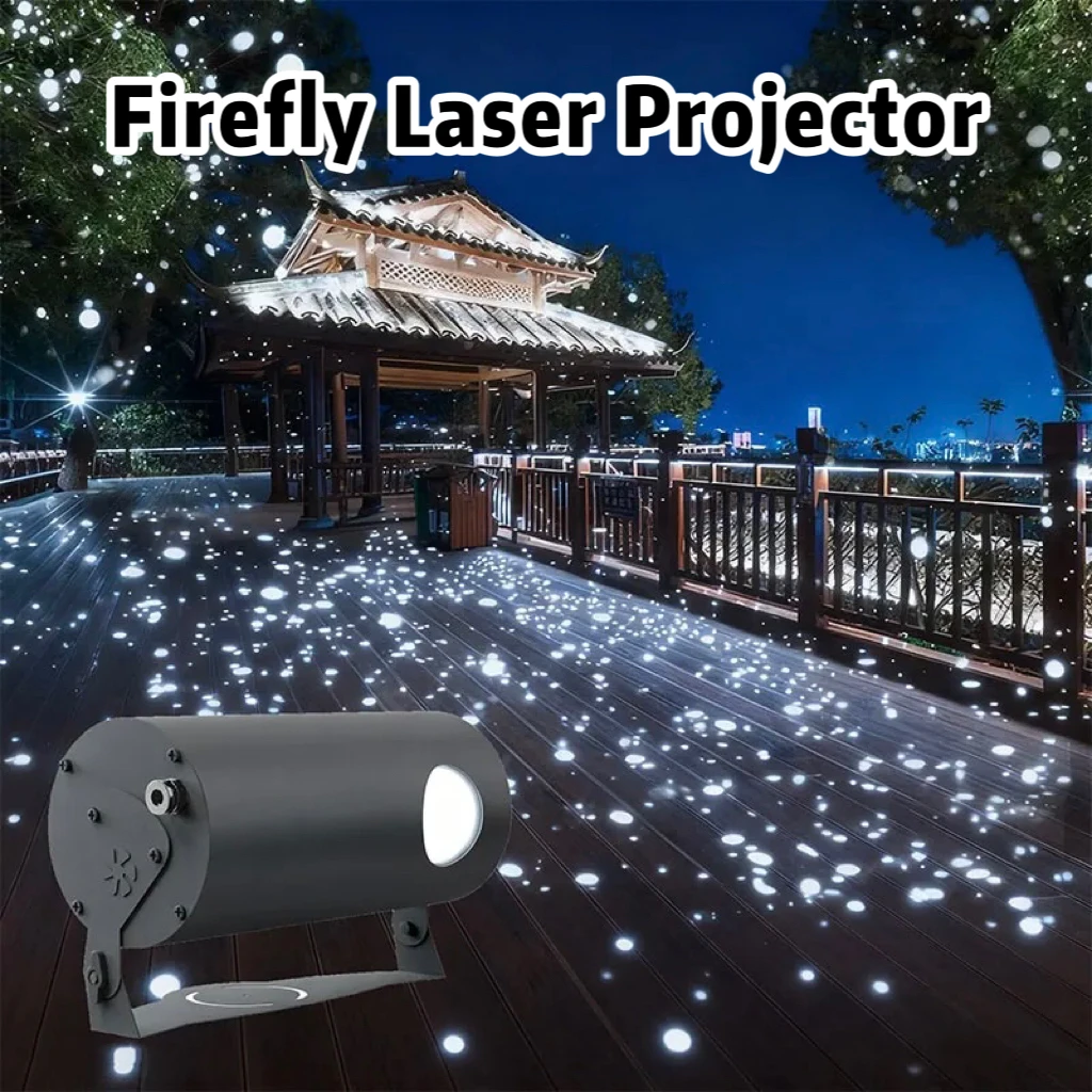 

Outdoor Firefly Laser Projector IP65 Waterproof LED Stage Light for Garden Party Wedding Show Home Decor