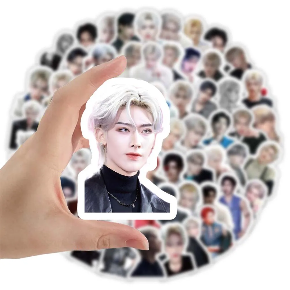 10/50/103 قطعة ZEROBASEONE ملصقات الكورية الجنوبية الصبي الفرقة ملصق ريكي الشارات المشجعين هدية الأمتعة المحمول الهاتف الغيتار سيارة الدراجة لعبة