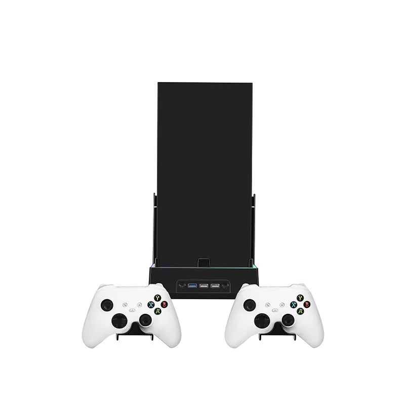 XSX Game Console Wall Mount Stand with Cooling Base & Controller Bracket, for Home Wall Gaming Space Saving & Heat Dissipation