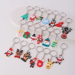 20Pcs Christmas decorations Gifts Keyring, mini Cute Keychain Classroom Prizes, Birthday Christmas party Gift, Gift pack fillers
