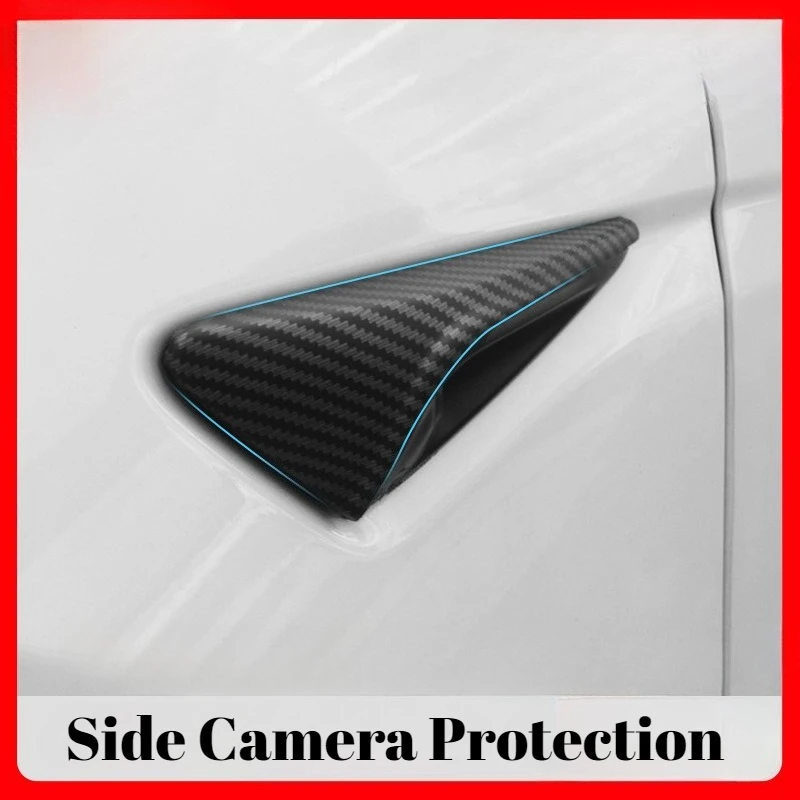 

For Tesla Model 3 Highland Y Juniper Fender Decorative Side Camera Protection Cover Automotive Protective Modification Accessory