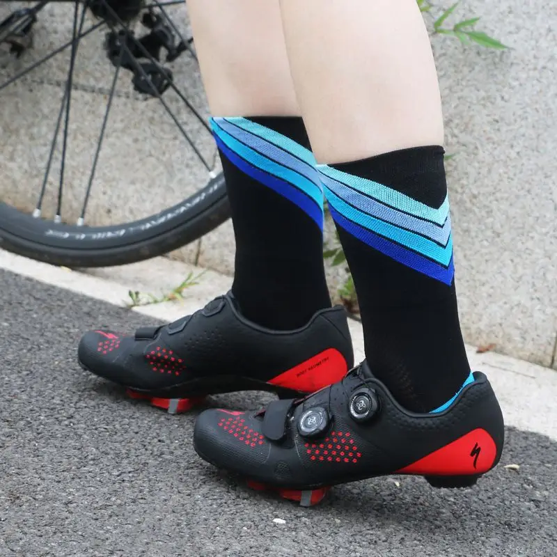 Men Sock Sports Breathable Women Compression Crossborder Supply Running Riding Cycling Over Knee Basketball Biking Hockey Soccer