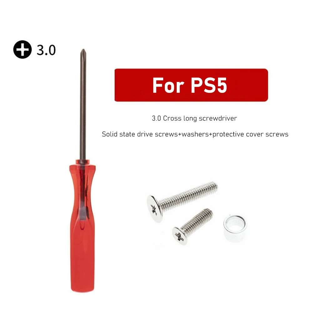 Juego de tornillos de repuesto, herramienta de reparación de Gamepad, para PS5