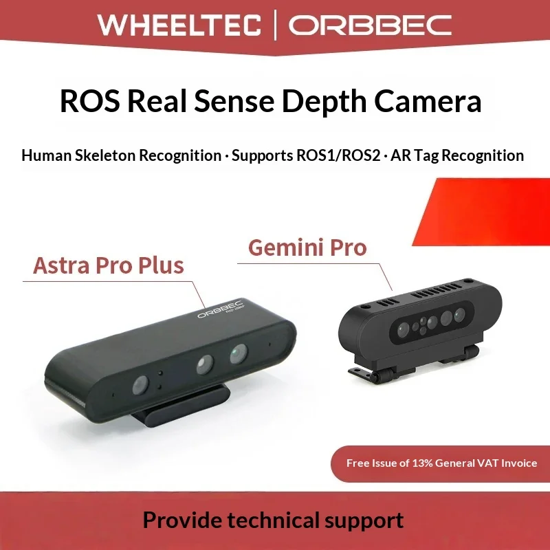 Binocular Depth Camera Astra Pro Plus Gemini Pro ROS2 SLAM Opencv Human Sensing 3D Vision for Autonomous Robot
