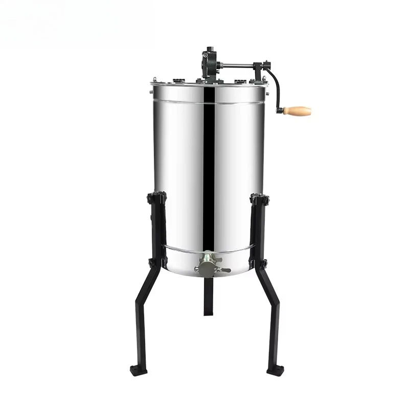 Honey Processing Machine Honey Centrifuge 3 Frames Manual Honey Extractor
