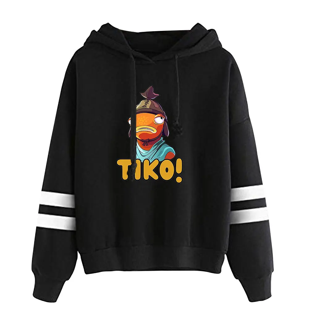 Tiko Fishstick logo Merch Pullover Sudadera con capucha, sudadera con capucha de moda, chándal