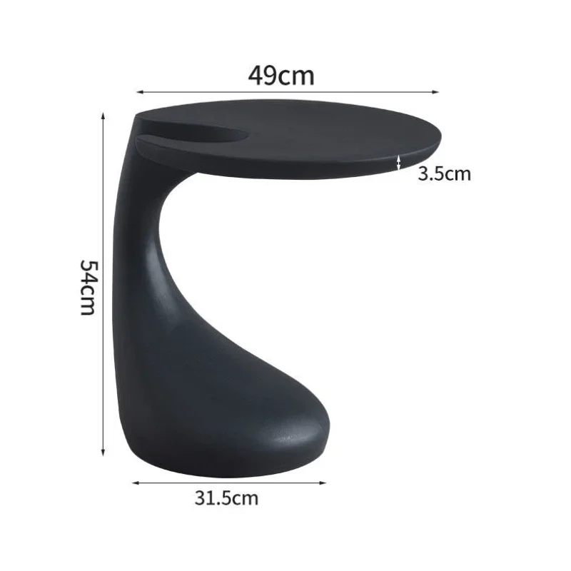 Floor-to-floor Small Side Table Simple Modern Sitting Stool Living Room Sofa Side Table Bedroom Coffee Tables Home Bedside Mesas