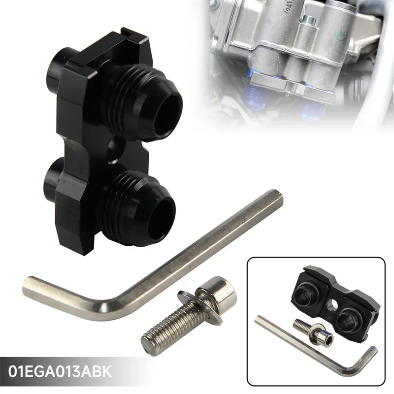 

Fit For BMW E36 E46 Euro E82 E9X 135/335 E46 M3 E90 AN10 Oil Cooler Adapter Fitting Blue/Black