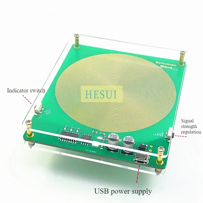 7.83Hz extremely low frequency pulse generator 0.5A