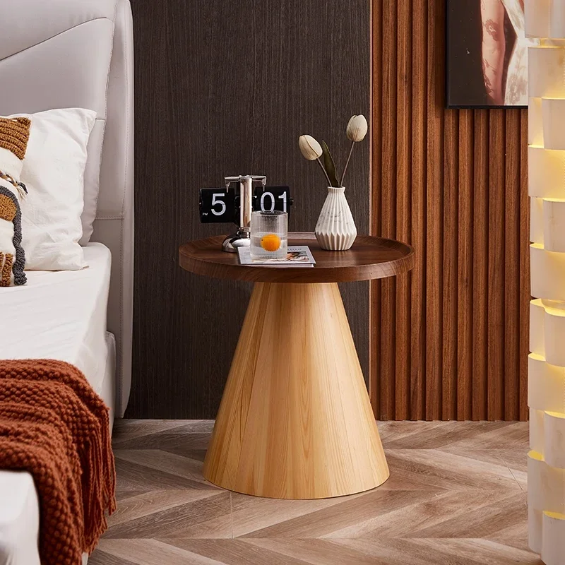 XK Light Luxury Modern Bedside Table Bedroom   Simple Drawer-Free Side  Hong Kong Storage Cabinet