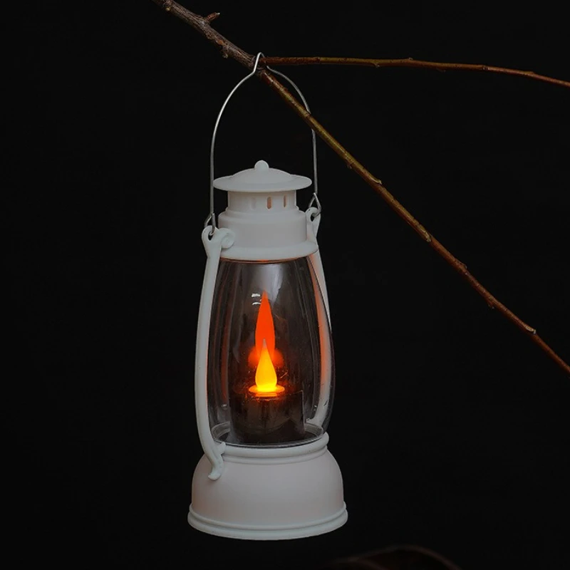Vintage LED Candle Lantern Waterproof Atmosphere Lamp Flameless Flickering Night Light For Garden Decor Outdoor Wedding Party image 5