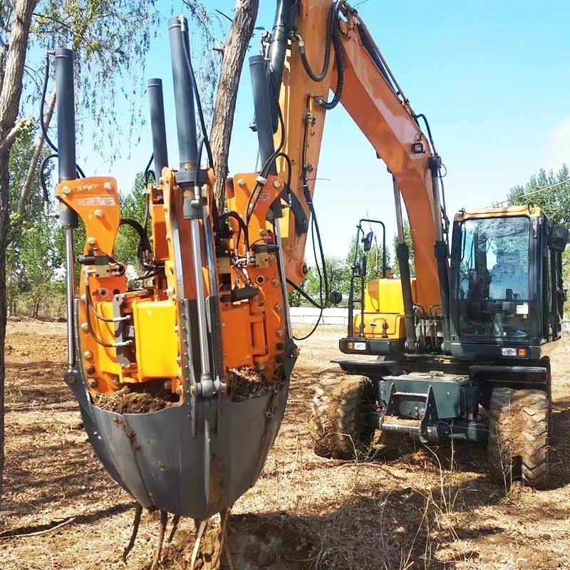 Agriculture  Planting Shovel Excavator Transplanter  Transplanting Shovel Spade for Sale Digging Machine view 4