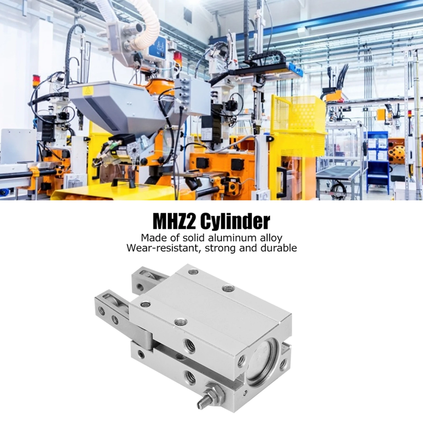 

Pneumatic Air Finger Cylinder High‑Strength Clip Industrial Accessories HFY16 Pneumatic Finger Cylinder