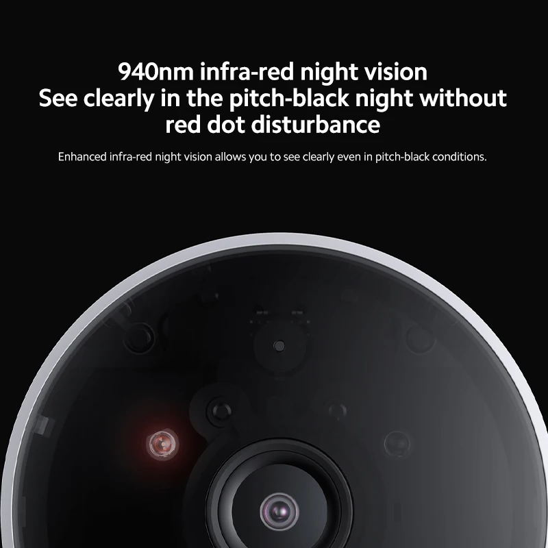 Global Version Xiaomi Outdoor Camera AW200 1080p colour night vision IP65 Indoor/OutdoorTwo-way voice calls940nm infra-red night