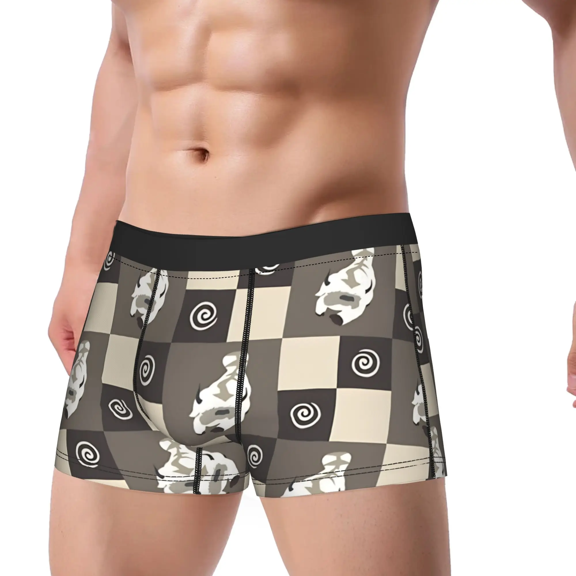 Appa pattern  Avatar  The Last Airbender   Avatar Anime Underpants Homme Panties Male Underwear Print Shorts Boxer Briefs