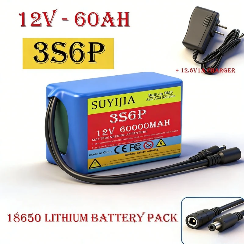 12V 20Ah-50Ah 3S5P …