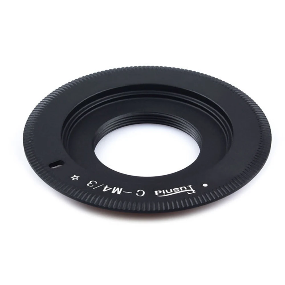 C Mount Metal C-M43 Movie Lens Adapter Ring For C-M4/3 Olympus E-LP5 E-P2 E-M10 E-M5 Panasonic GF3 GF5 GX7 GX8 GX1 CCTV Lense