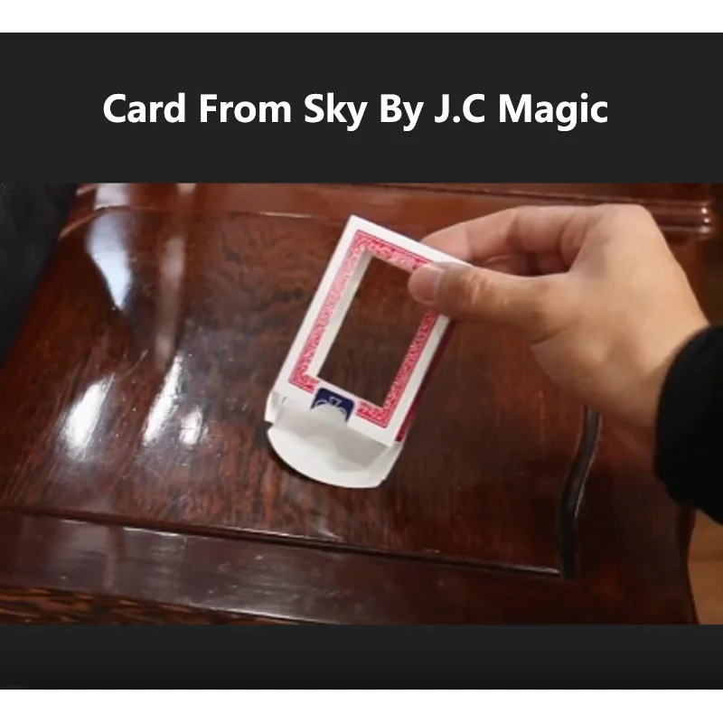 

Карта из воздуха от J.C. Magic Illusions: Фокусы с картами крупным планом, простые в исполнении, для начинающих, забавные и интересные.