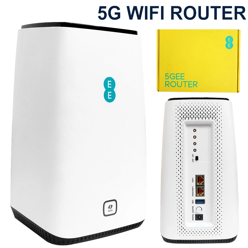 5G CPE Wireless Router Modem Support RJ45 LAN Port Router 2.4G&5G Wireless Gigabit Router 802.11ac for Home Office Network Modem