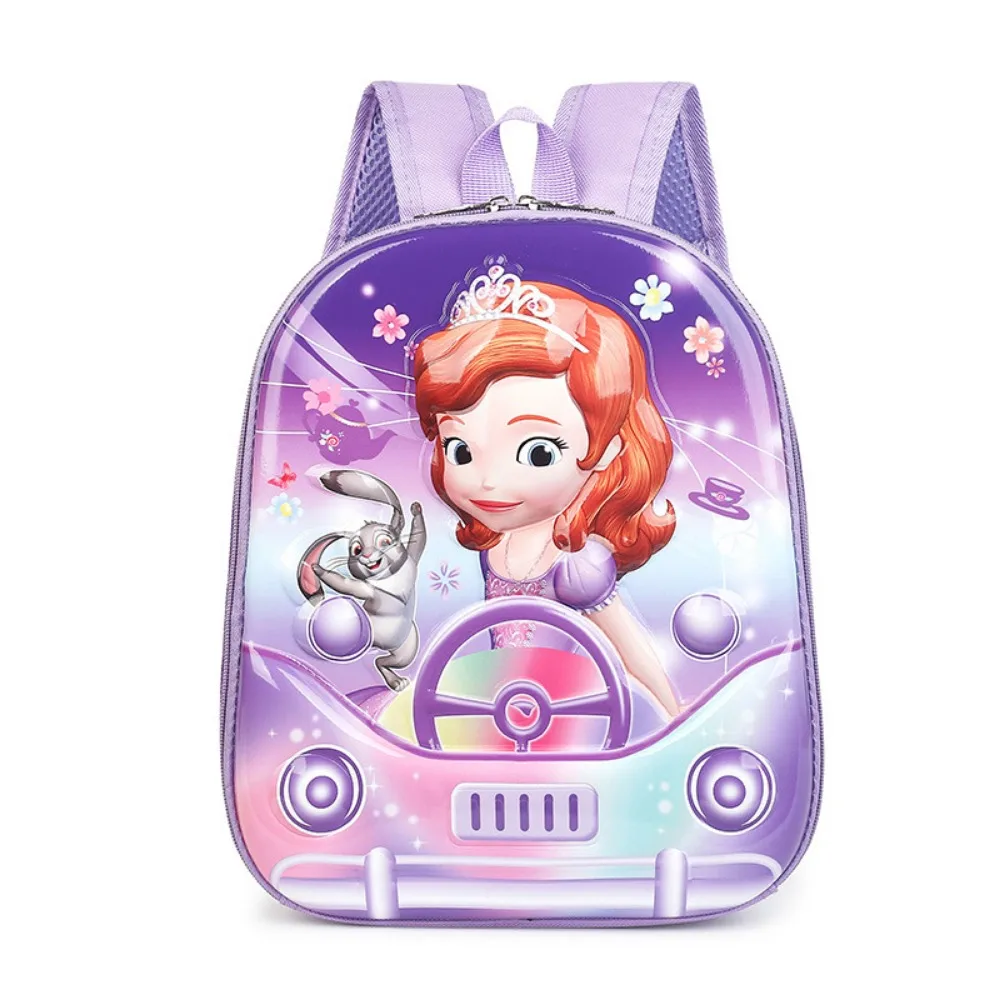 Elsa Frozen Kids Kawaii Hard Shell Backpack Fashion 3D Design Comfortable Breathable Shoulder Strap High-quality School Bag Gift