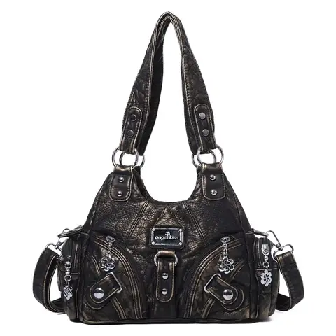 Angel kiss Borse da donna Borsa tote morbida Piccola borsa a tracolla moda con manico superiore Borsa a tracolla multitasche Borsa per telefono Hobos