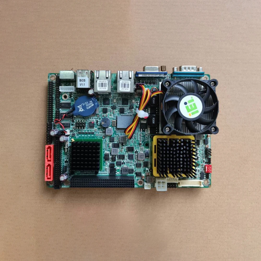 For IEI   Dual network card industrial control equipment motherboard NANO-9452-R40-BJHX Rev: 4.0