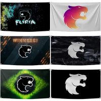60x90cm 90x150 CS:GO MAJOR FURIA Esports Squads club Respon support Flag Banner Tapestry curtain