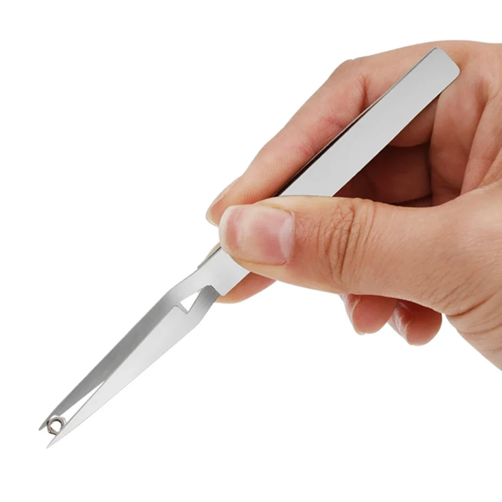 

1PC Tweezers Multifunction Stainless Steel Nail Art Shaping Tweezers Cross Nail Clip Manicure Tools Fashion New Nail Art Tool