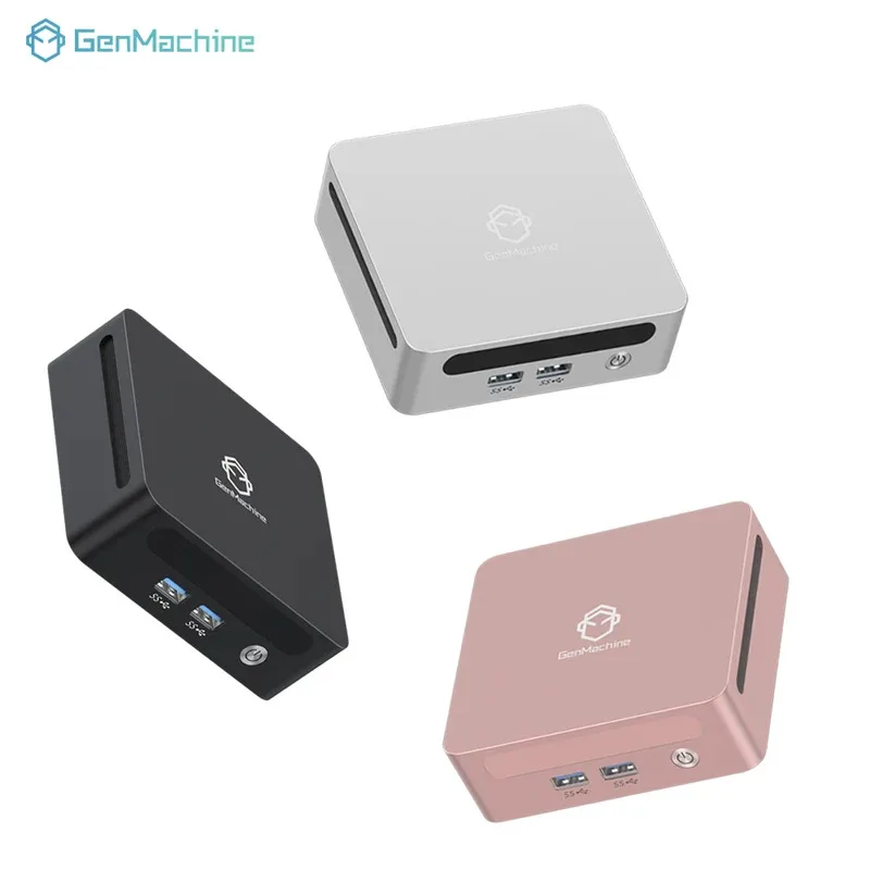 Vendita calda in fabbrica GenMachine Nuovo Mini PC Ryzen 9 5900HX Win 11 DDR4 Max 64 GB 3,3 GHz fino a 4,6 GHz WIFI6 Mini Computer PC Gamer