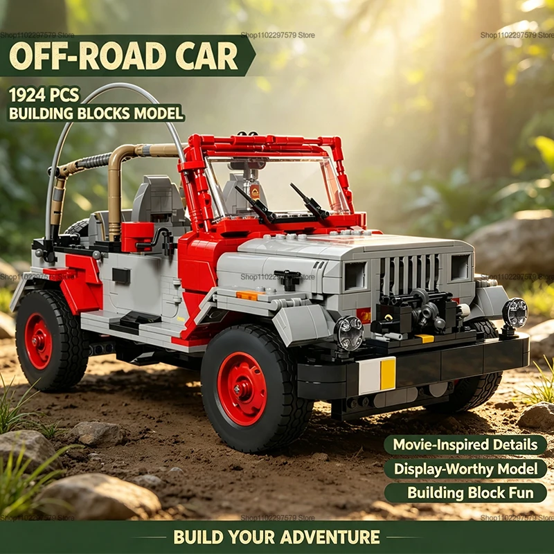 Model Kit Fantasy - Set di Blocchi da Costruzione Fuoristrada