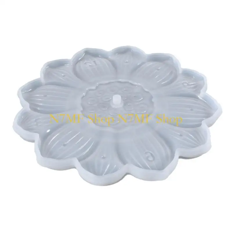 

N7MF персонализированные часы Lotus ручной работы силиконовые формы механизм движения DIY смола