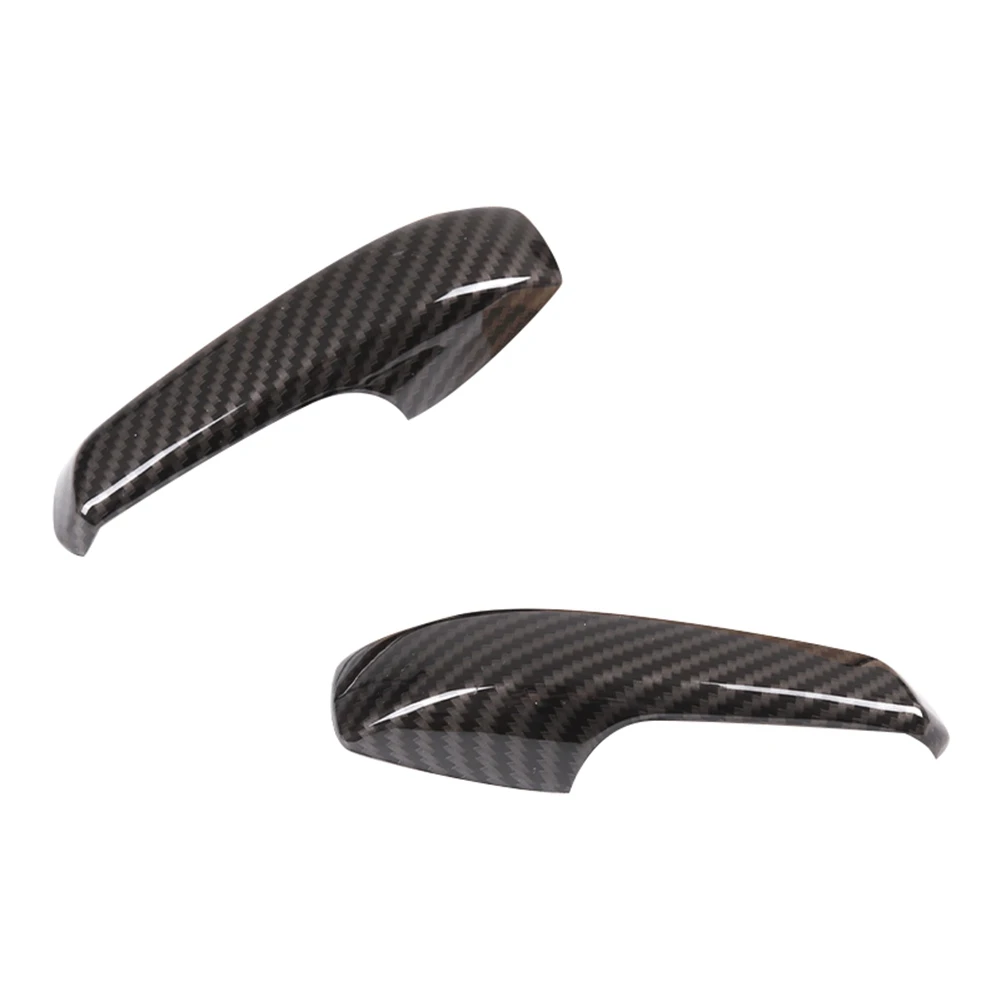 Carbon Fiber Car Inner Door Handle Bowl Cover Trim Sticker for Mercedes Benz Smart 451 Fortwo 2010-2014 Accessories,B