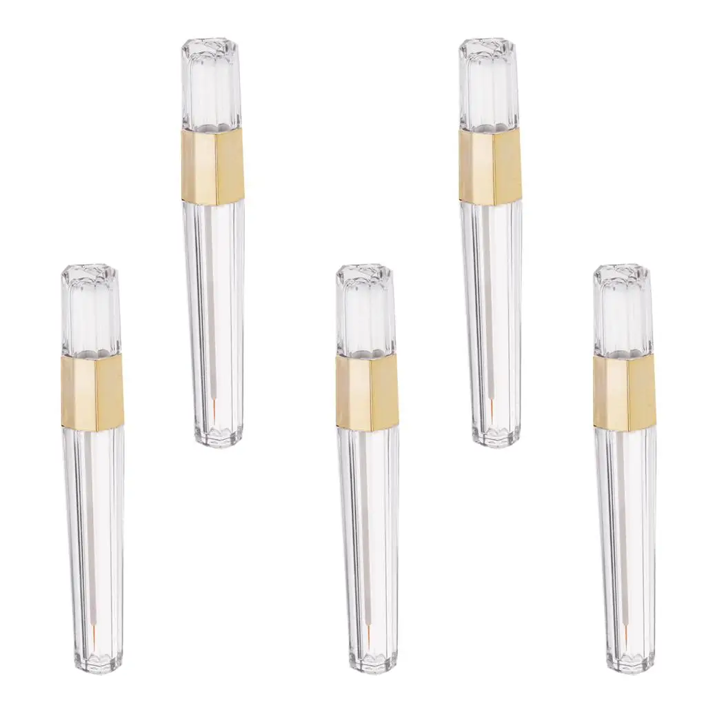 5PCS 3ML Travel Vials Refillable Empty Vials Tube Tubes