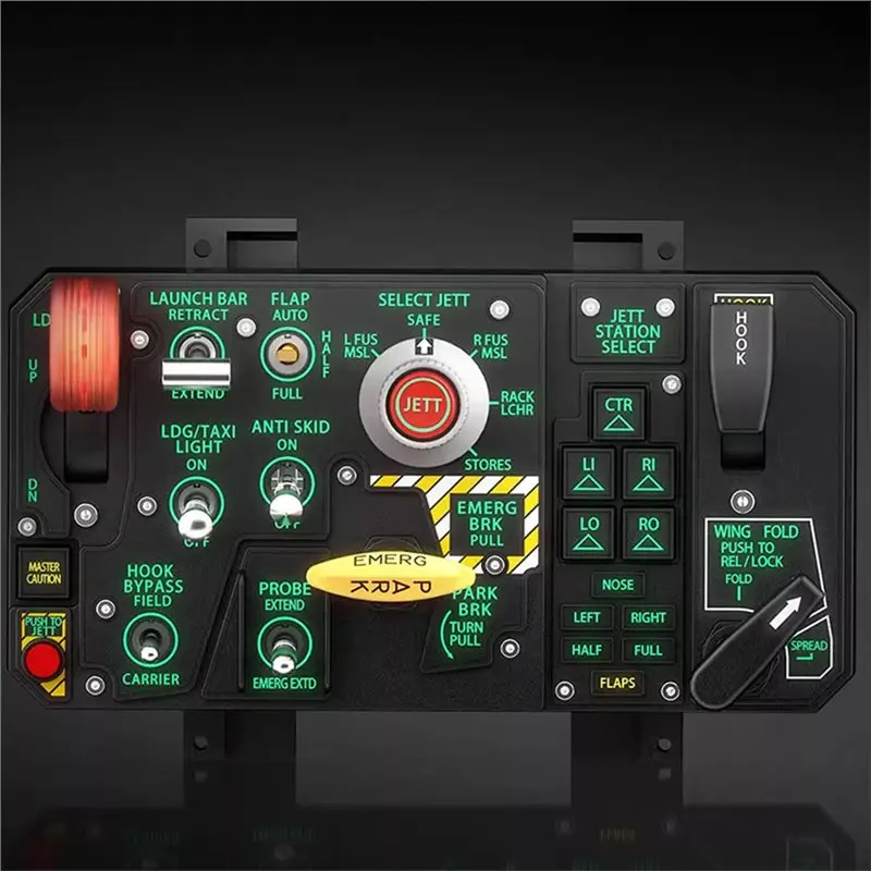 L62A Simulation Flight PTO 2 Panel Takeoff Flight Simulator Accessories For F16 F15 F18 Flight Peripherals