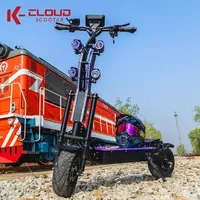 X14 EU New 10000W Dual Motor 72v 40ah Electric Scooter 14 Inch Tyres Max Speed 130km/h Range 120km Lcd Display Foldable Escooter