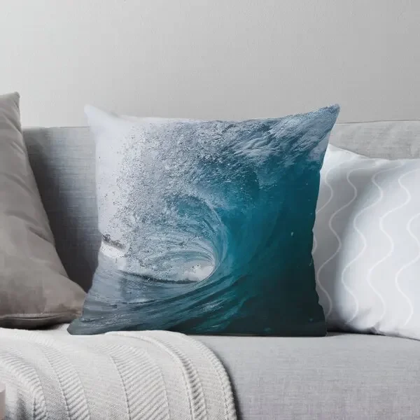 Ocean Wave Newport Beach Usa  Printing Throw Pillow Cover Car Bedroom Comfort Fashion Wedding Hotel Pillows not include One Side