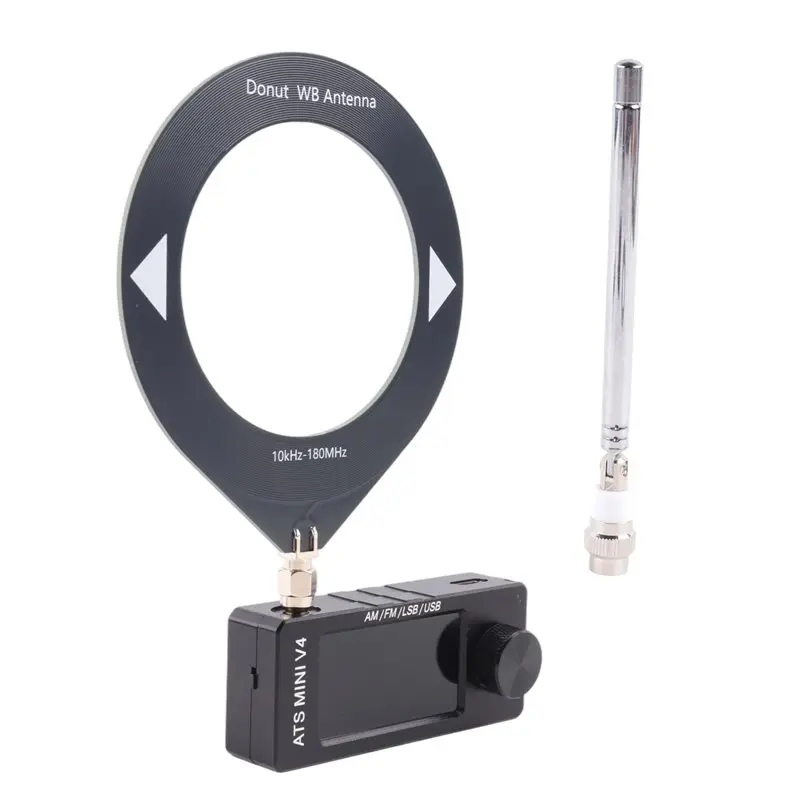 [HOT!A34R】 DSP Radio ATS Radio FM AM SSB LSB USB Receiver, Built-In Hi-Z Headphone Amplifier Circuit